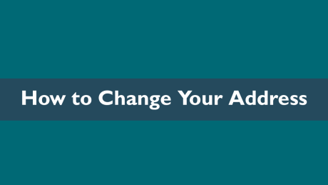 How to Change Your Address